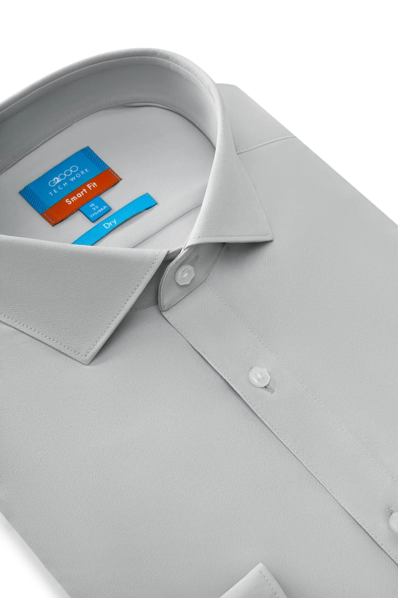 Non-Iron Dry Smart Fit Poplin Shirt