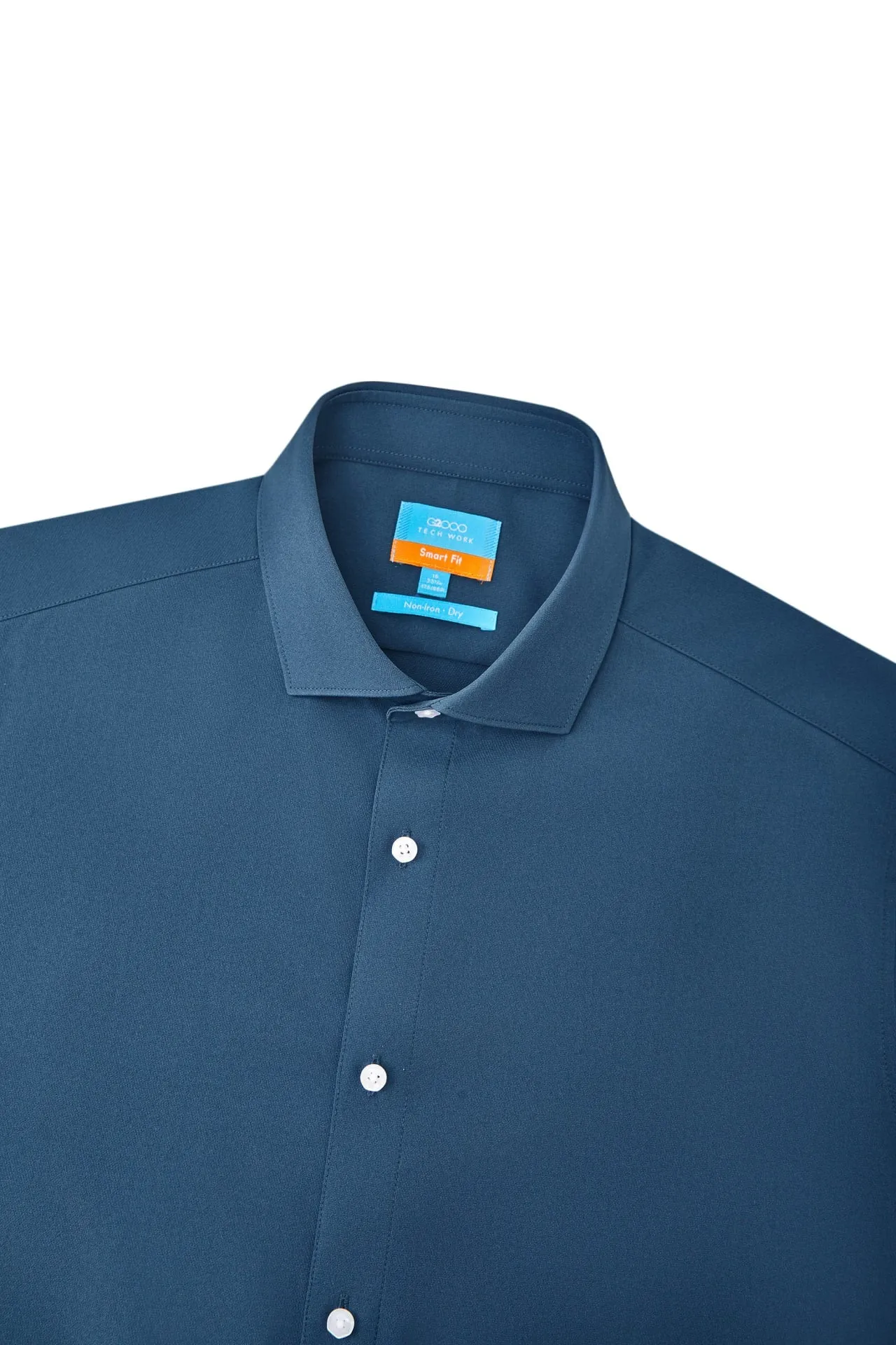 Non-Iron Dry Smart Fit Poplin Shirt
