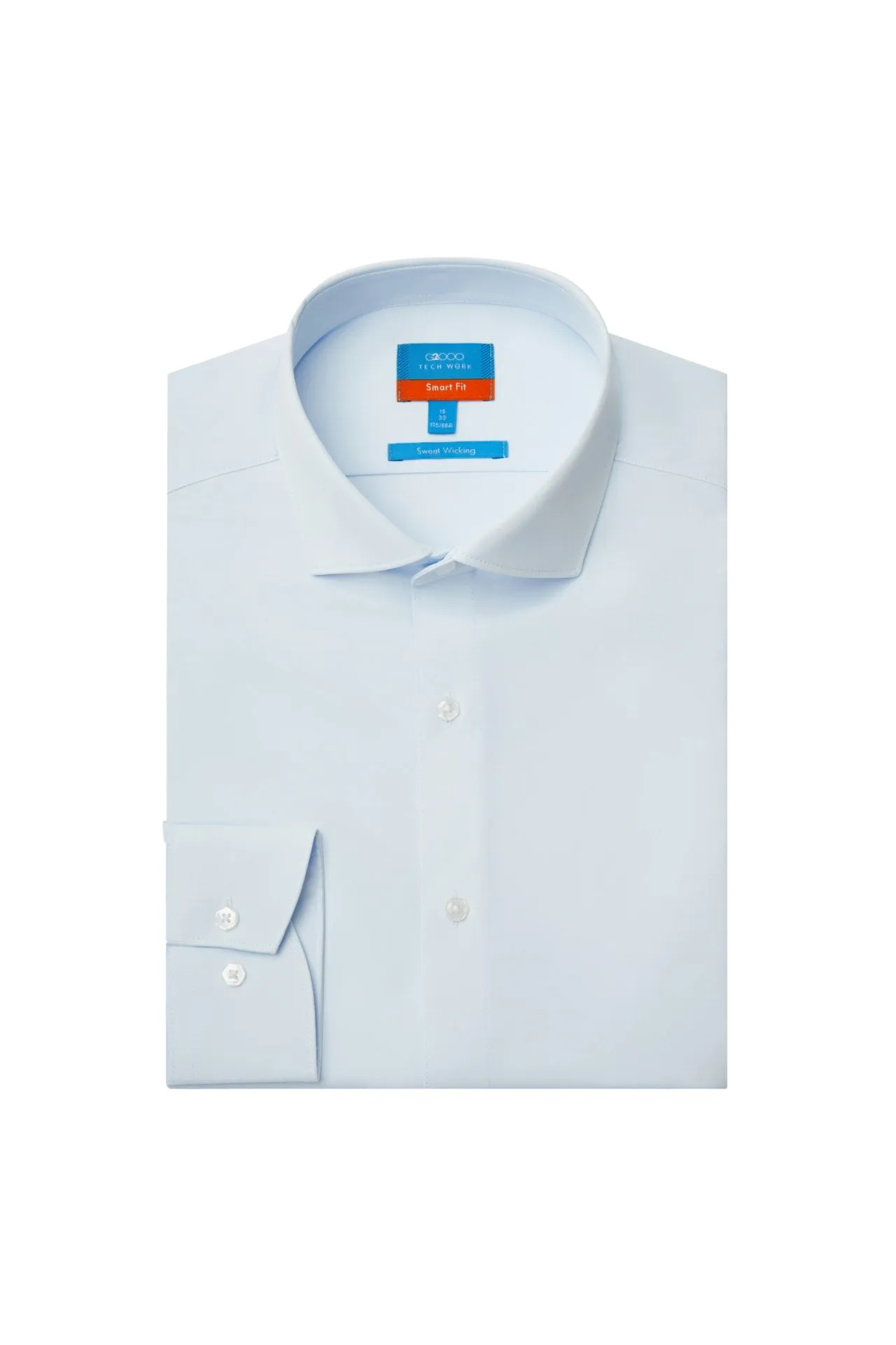 Non-Iron Dry Smart Fit Poplin Shirt