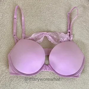 NWOT Victoria’s Secret Very Sexy Push Up Bra - Lace Front | Light Pink Lilac