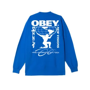Obey bizzare new visions heavyweight classic LS tee