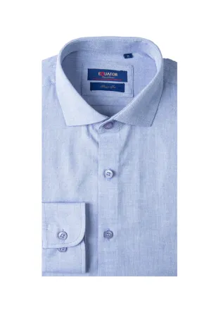 Ocean Blue Shirt-Smart Fit