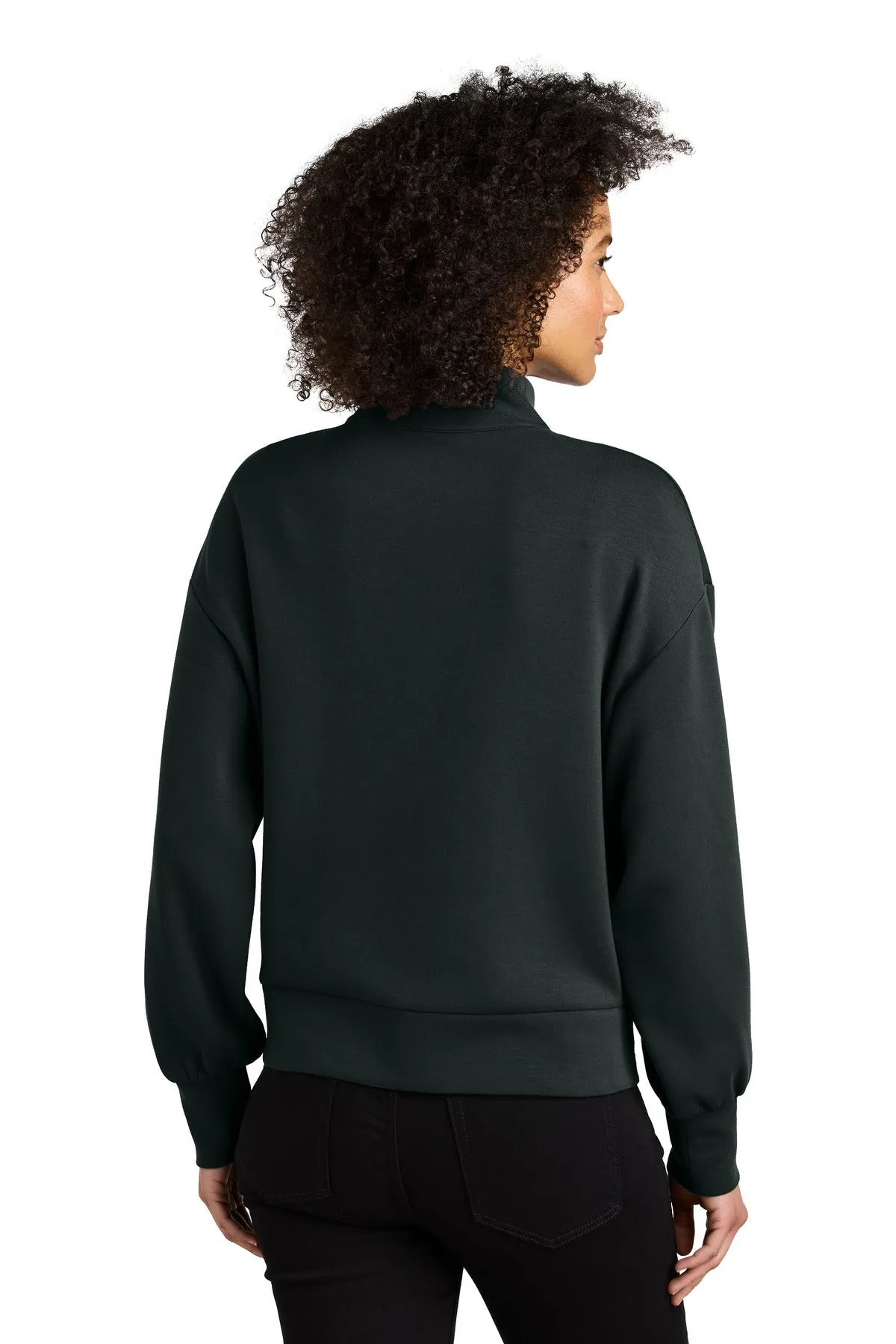 OGIO Women's Transcend 1/4-Zip LOG861 Blacktop