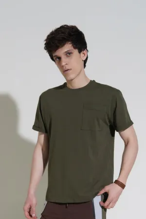 Olive Oversized T-Shirt
