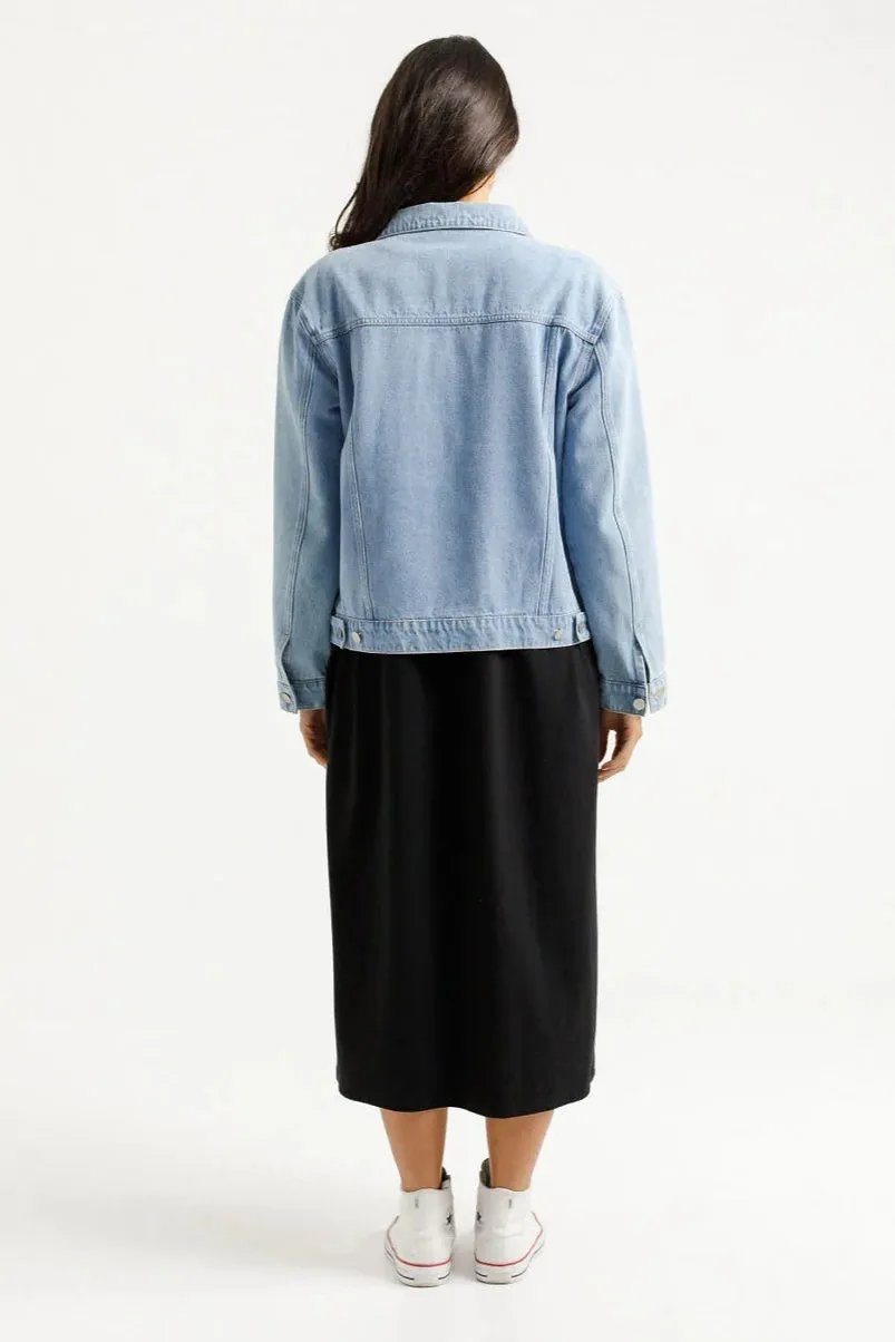 Olly Jacket - Stonewash Denim