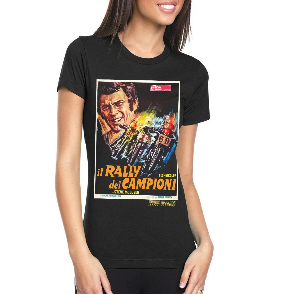 ON ANY SUNDAY Italian Poster 650CC t-shirt