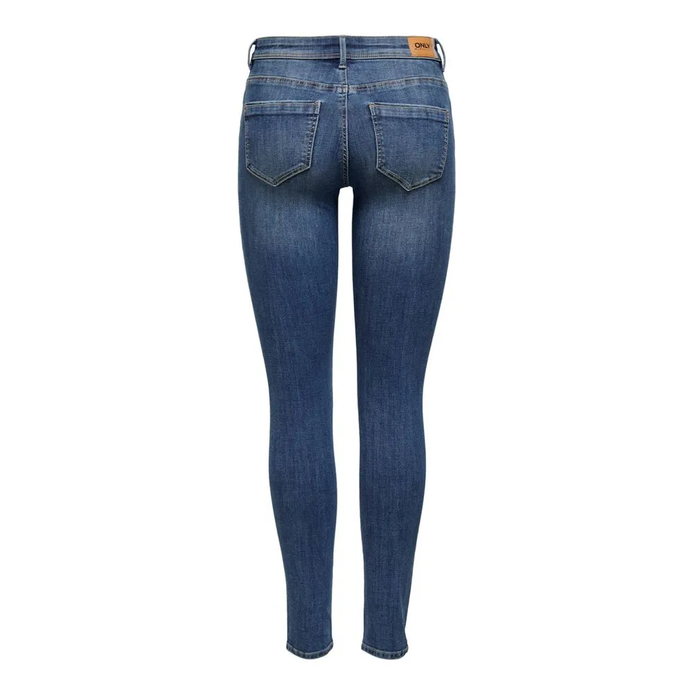 Only Blue Cotton Jeans & Pant