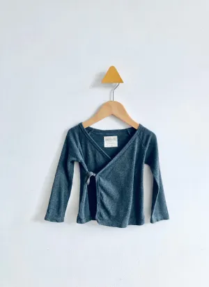 Organic Cotton Wrap Top // 12-18M