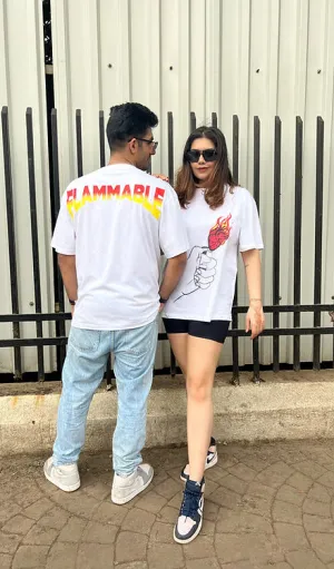 Oversized Flammable T