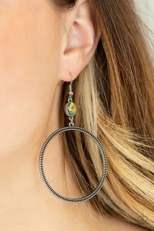 Paparazzi Work That Circuit - Multi Earrings