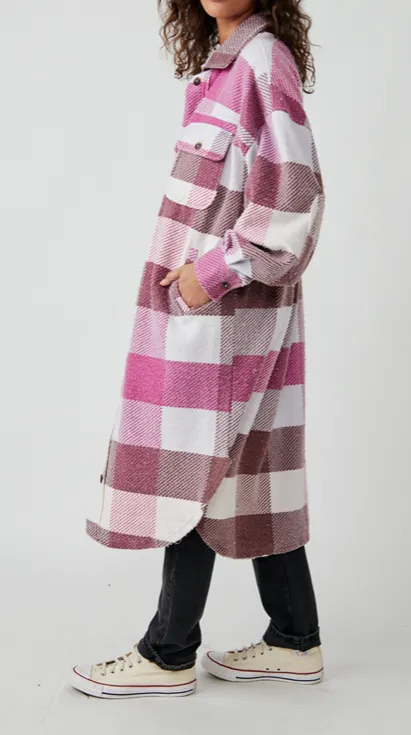 Plaid Long Ruby