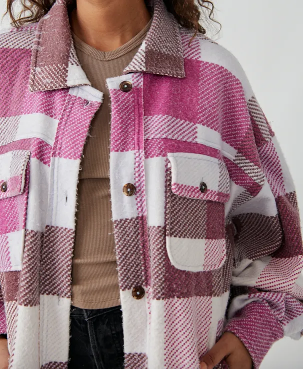 Plaid Long Ruby