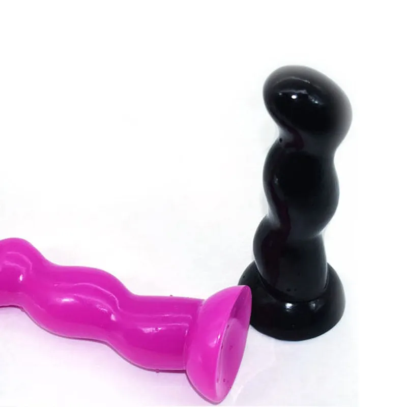 Plug Anal à Ventouse Edgy en Silicone