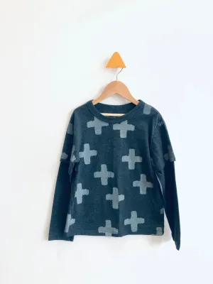 Plus Sign Top // 7Y
