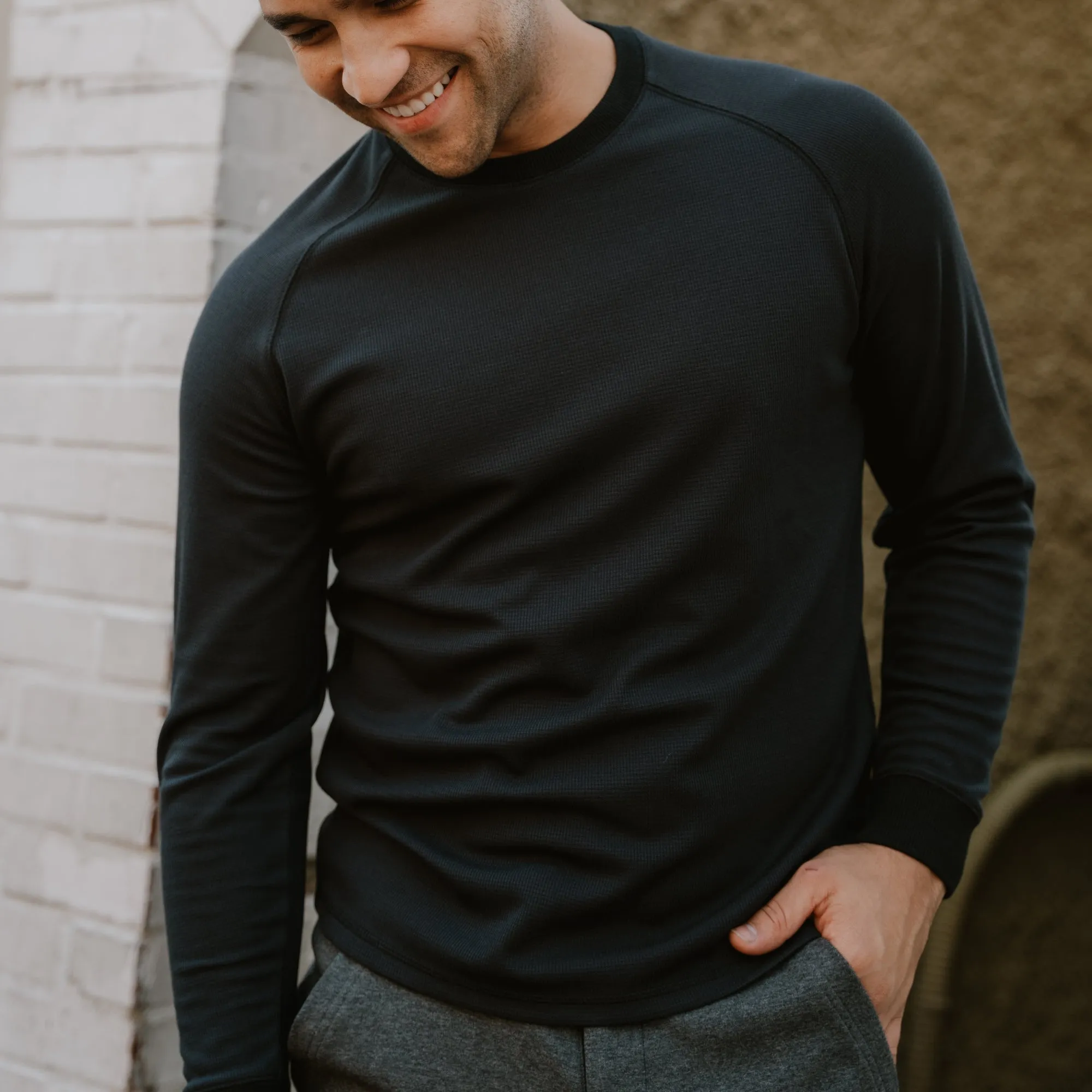 Polartec Waffle Shirts - Black