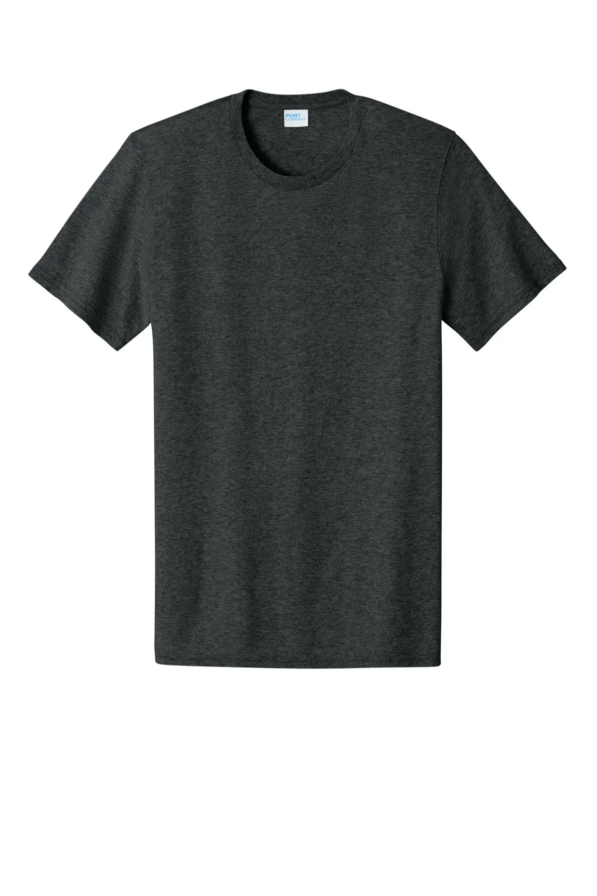 Port & Company Easy Cotton Tee PC43 Black Heather