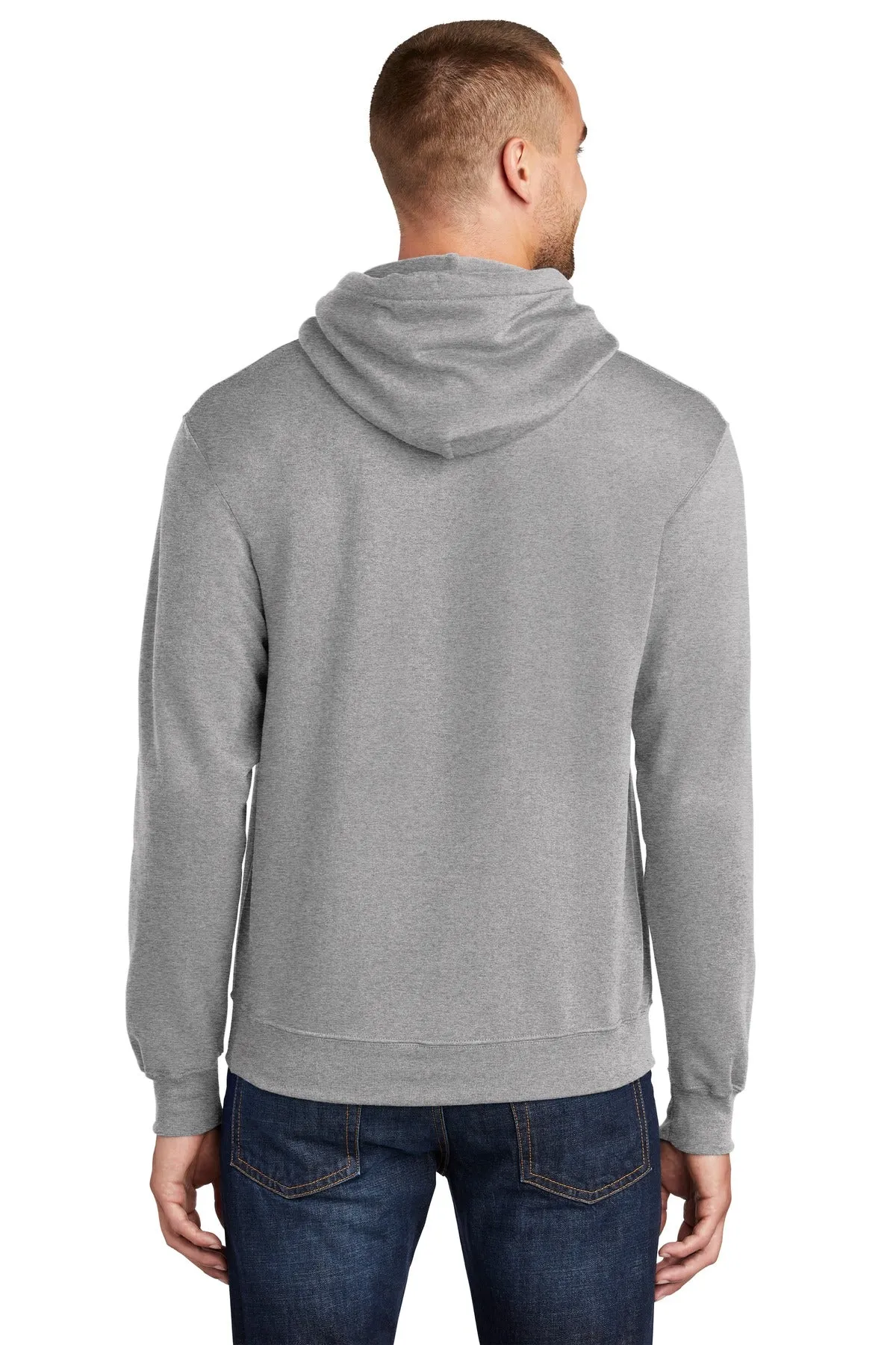 Port & Company  Tall Core Fleece Pullover Hooded Sweatshirt PC78HT Athletic Heather Tall