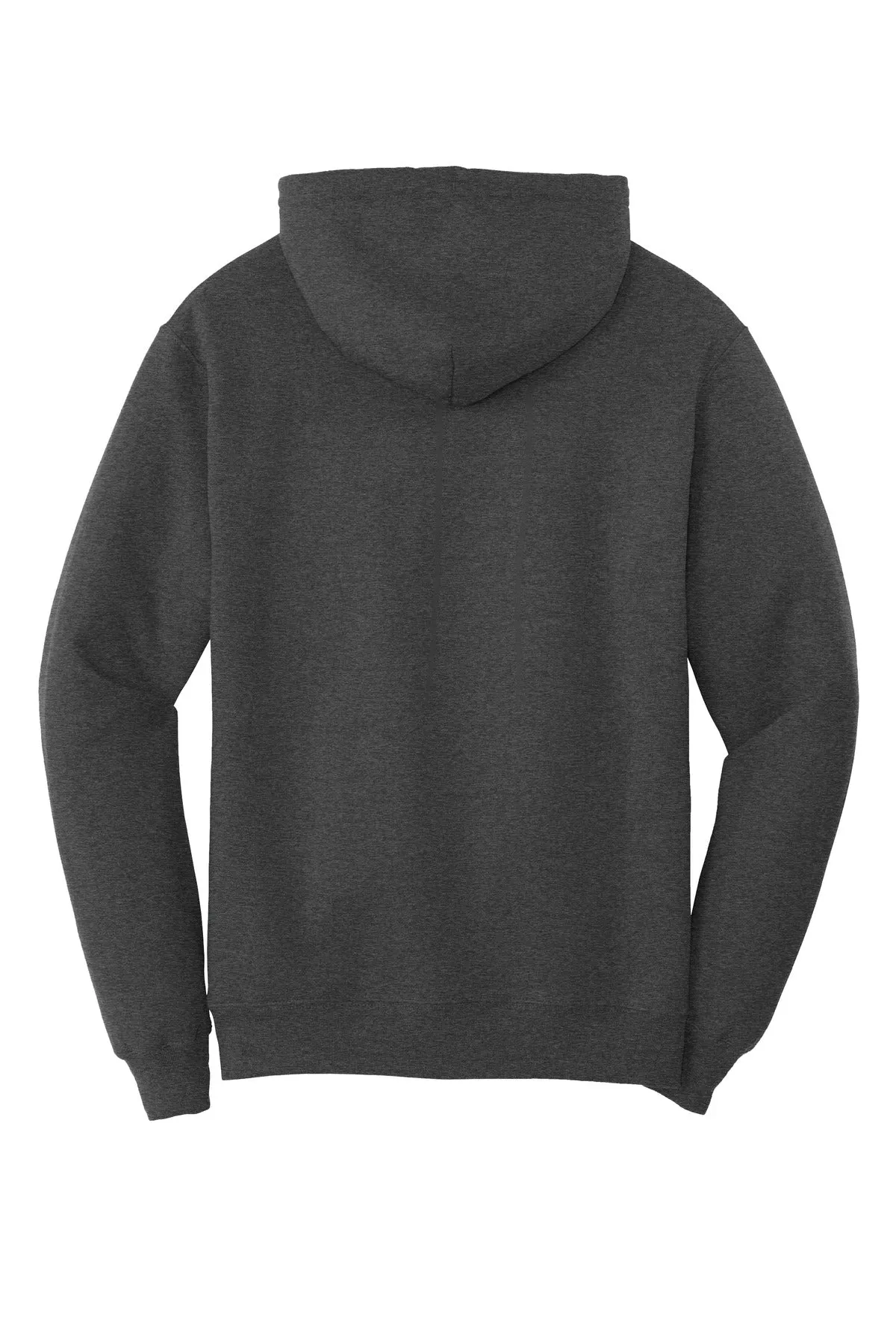 Port & Company  Tall Core Fleece Pullover Hooded Sweatshirt PC78HT Black Heather Tall