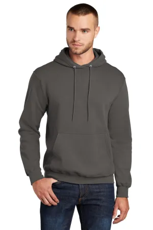 Port & Company  Tall Core Fleece Pullover Hooded Sweatshirt PC78HT Charcoal Tall