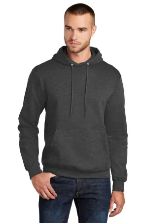 Port & Company  Tall Core Fleece Pullover Hooded Sweatshirt PC78HT Dark Heather Grey Tall