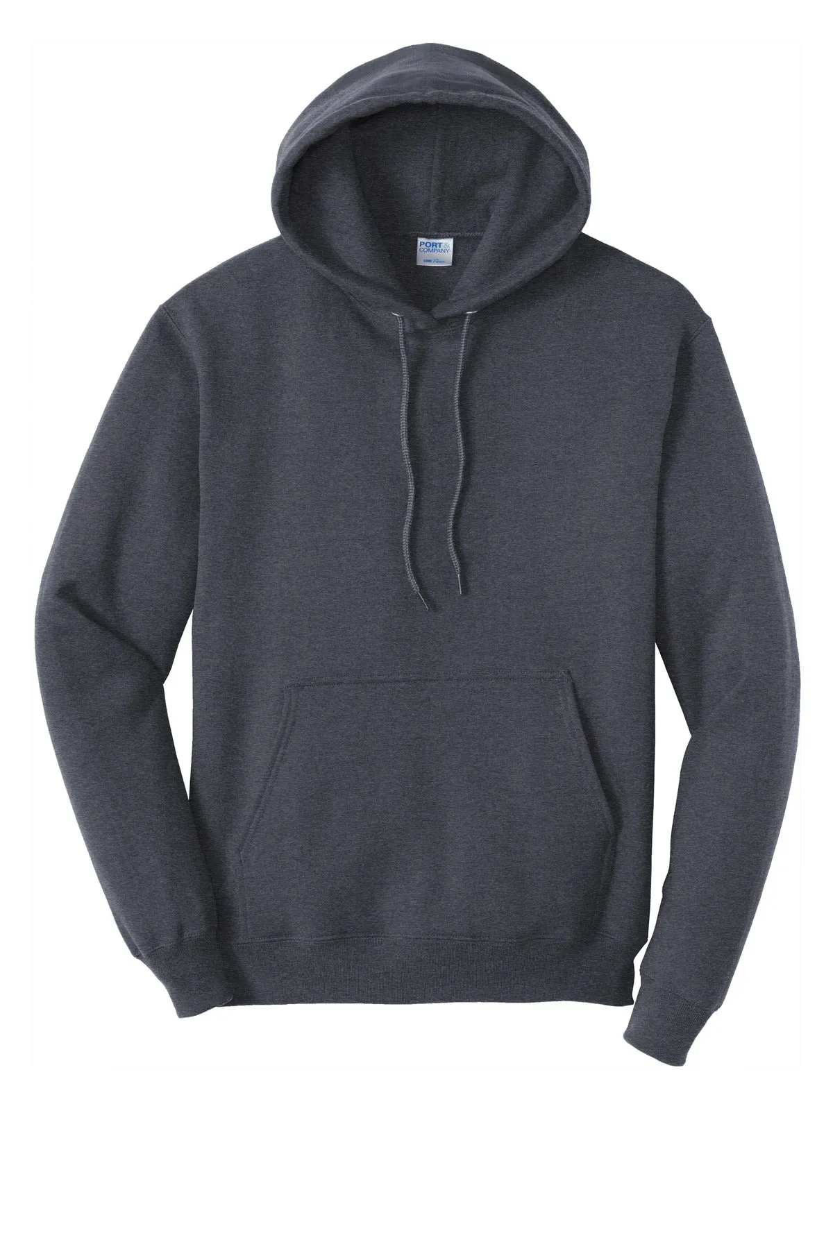 Port & Company  Tall Core Fleece Pullover Hooded Sweatshirt PC78HT Heather Navy Tall