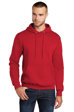 Port & Company  Tall Core Fleece Pullover Hooded Sweatshirt PC78HT Red Tall