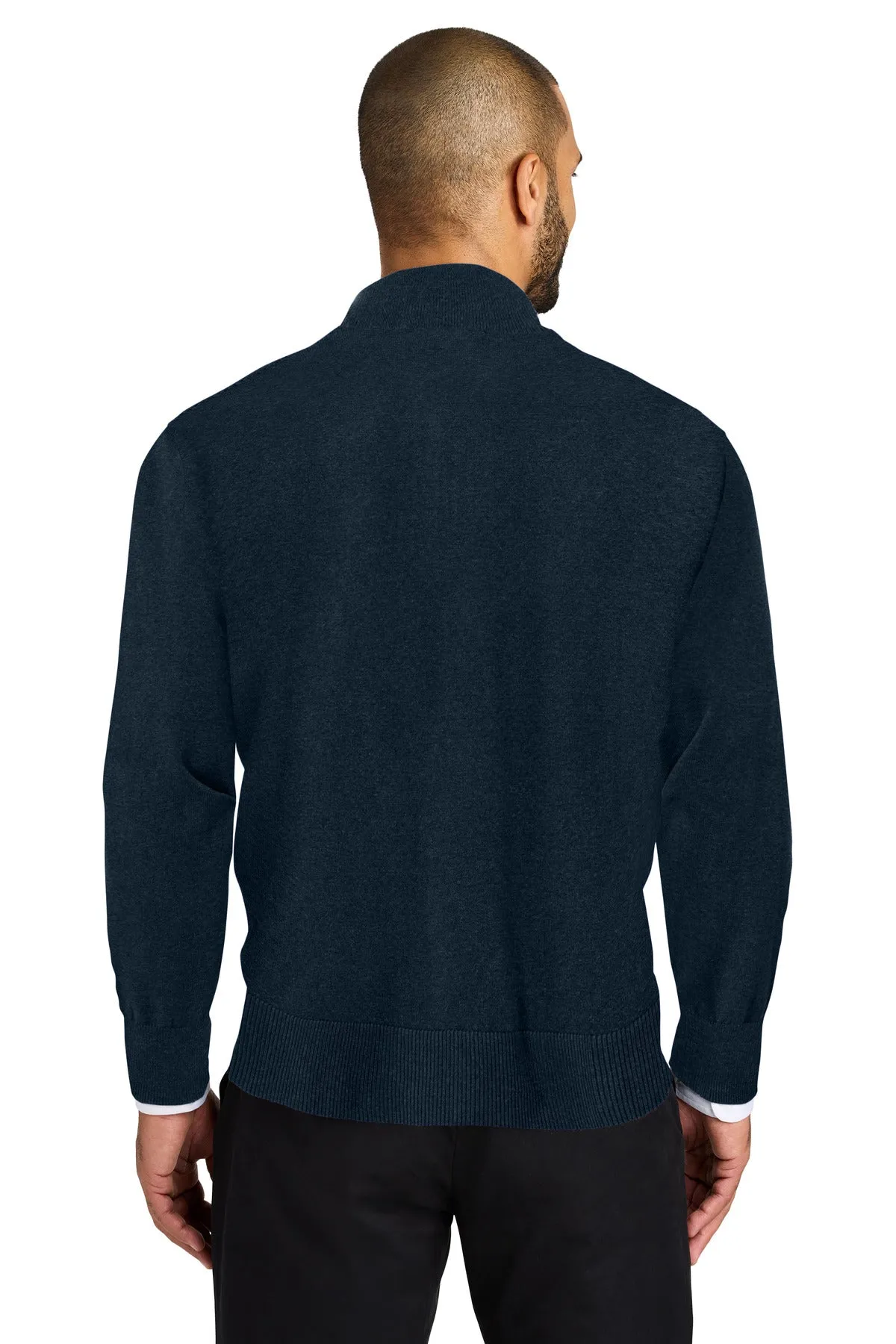 Port Authority Easy Care 1/4-Zip Sweater SW2900 River Blue Navy