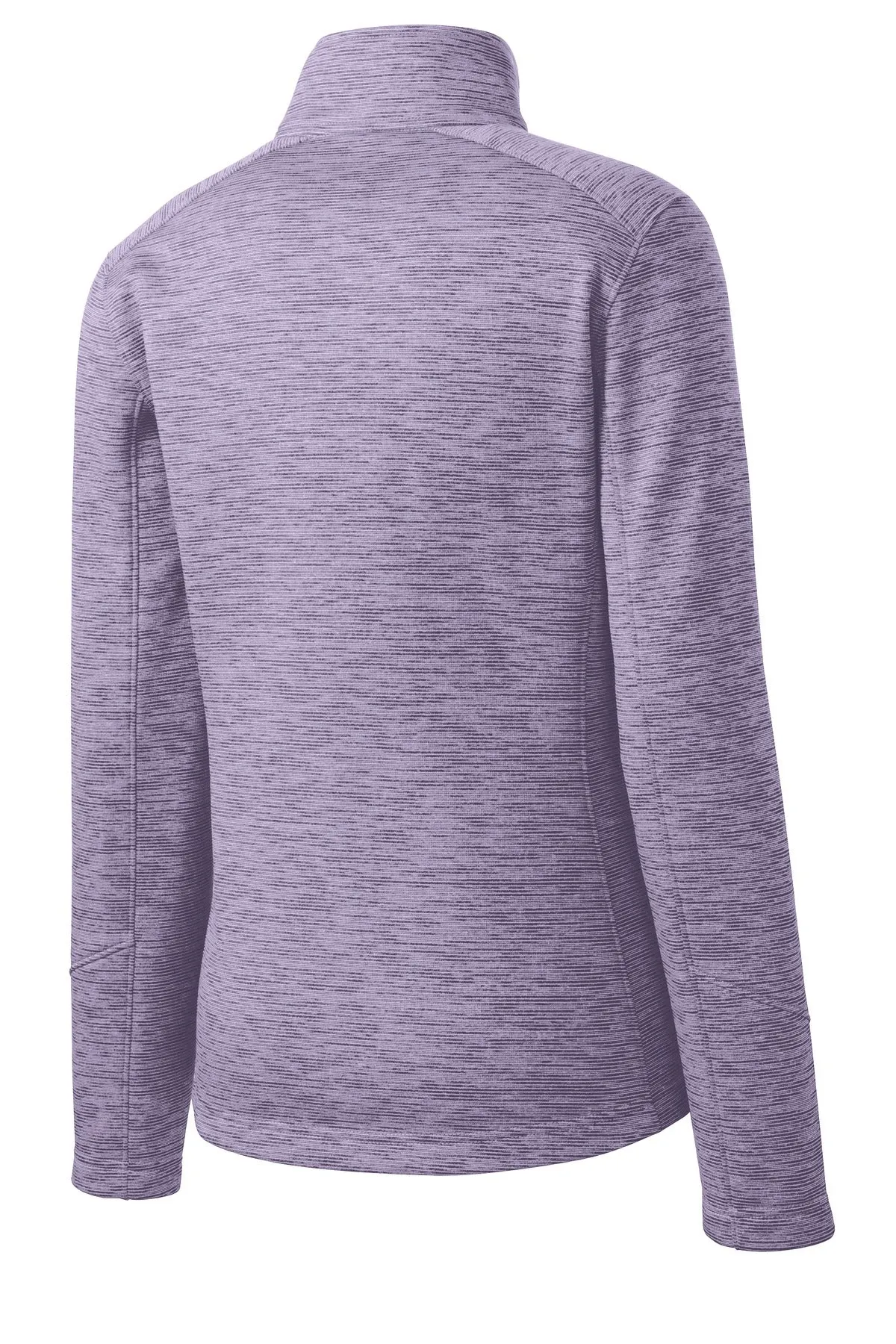 Port Authority Women's Digi Stripe Fleece Jacket. L231 Purple