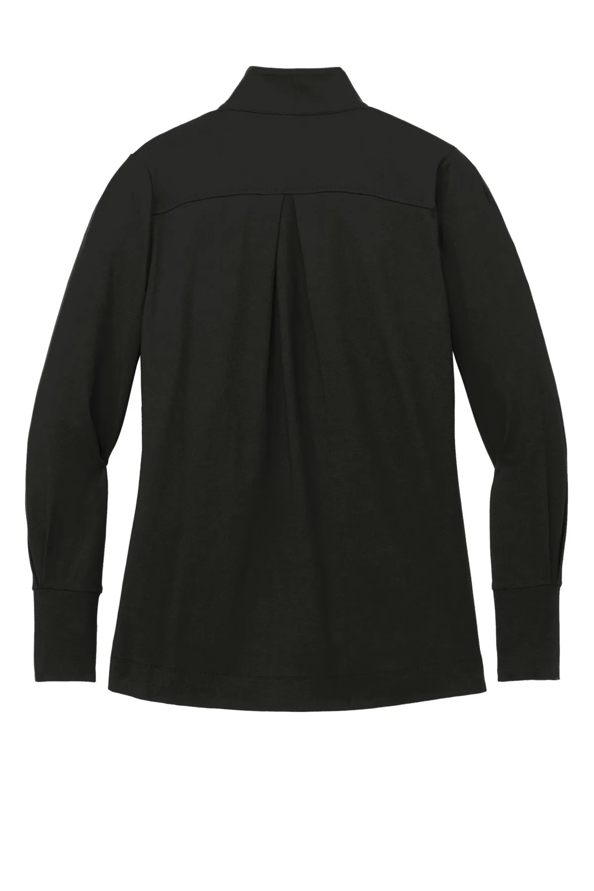 Port Authority Women's Fairway Stretch 1/4-Zip LK829 Deep Black
