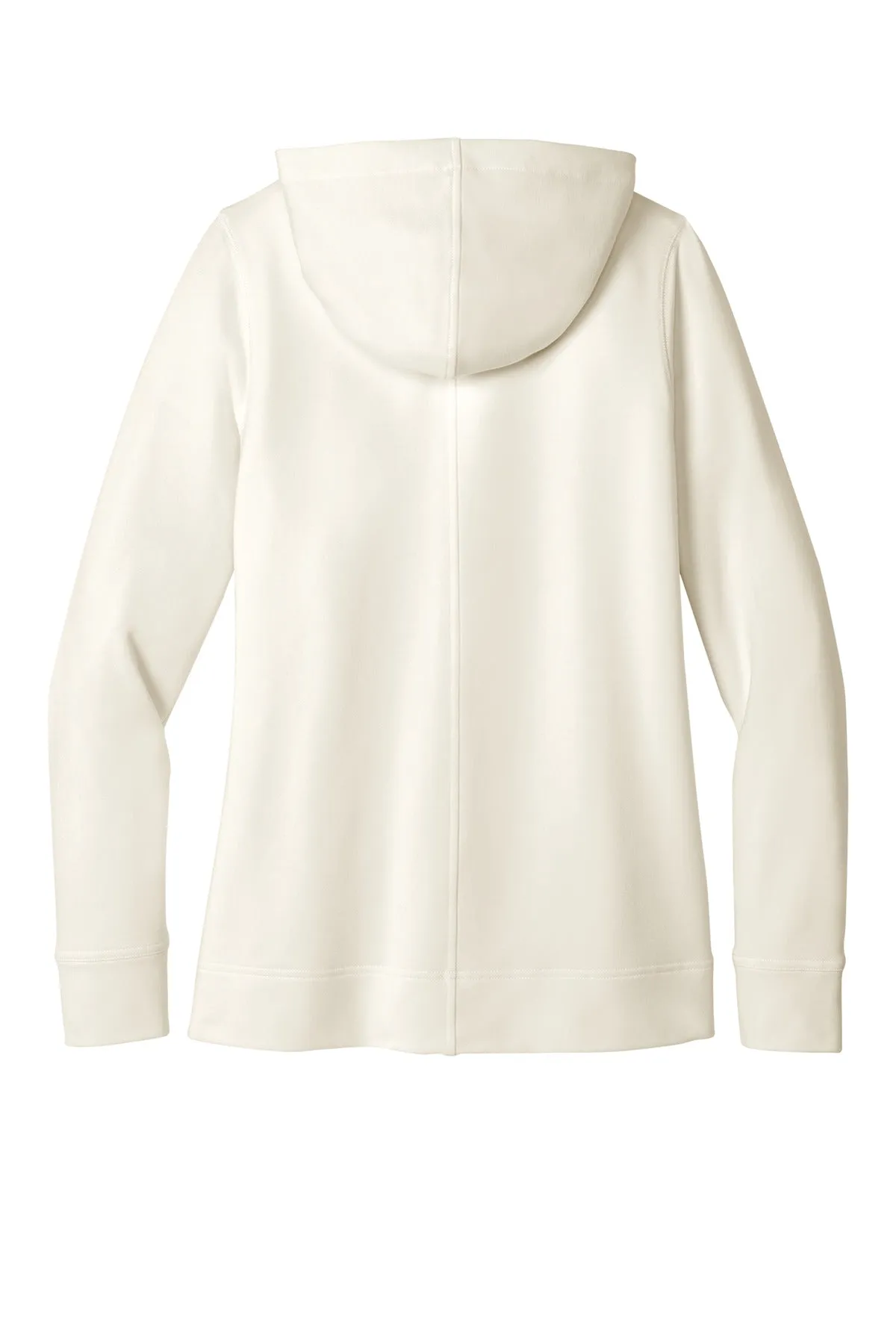 Port Authority Women's Microterry Pullover Hoodie LK826 Ivory Chiffon