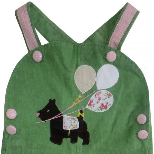 Powell Craft Scottie Dog Cord Dungarees