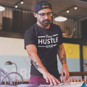 Pray Hustle Repeat T-shirt