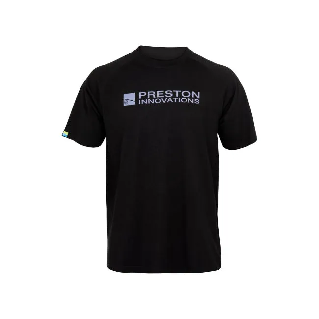 PRESTON INNOVATIONS LIGHTWEIGHT BLACK RAGLAN T-SHIRT