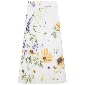 Printed sunflower skirt by Gem