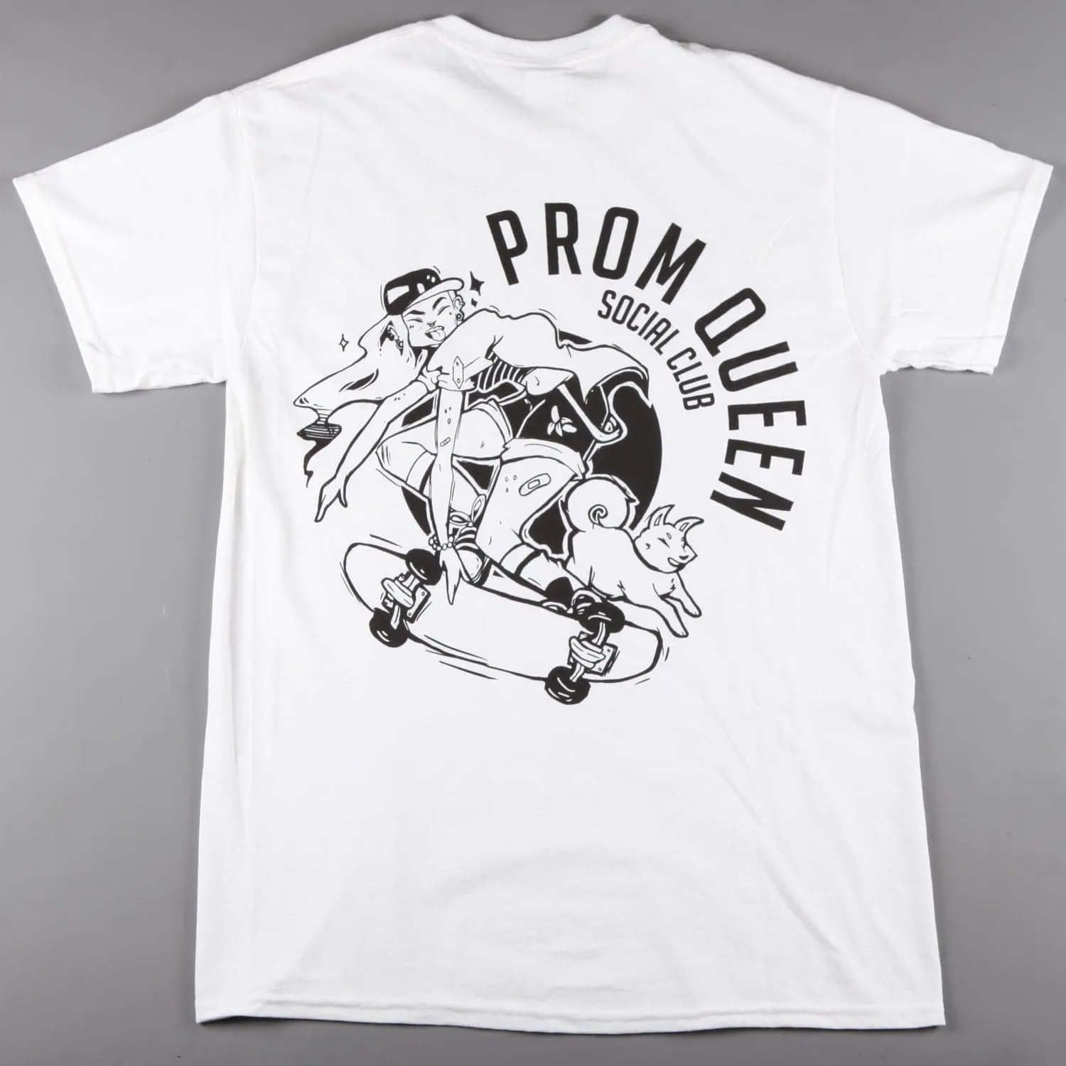 Prom Queen 'PQSC Team' T-Shirt (White)