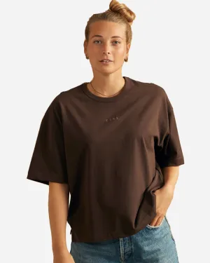 Pure Thilda Tung Tee - Dark Oak