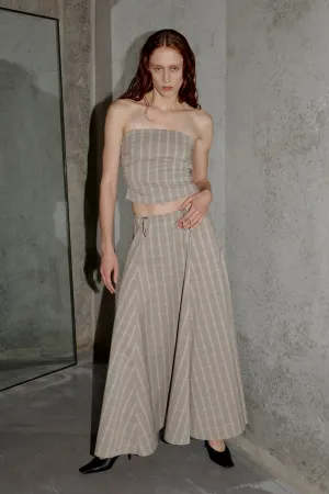 PV Subject Skirt // Beige Check