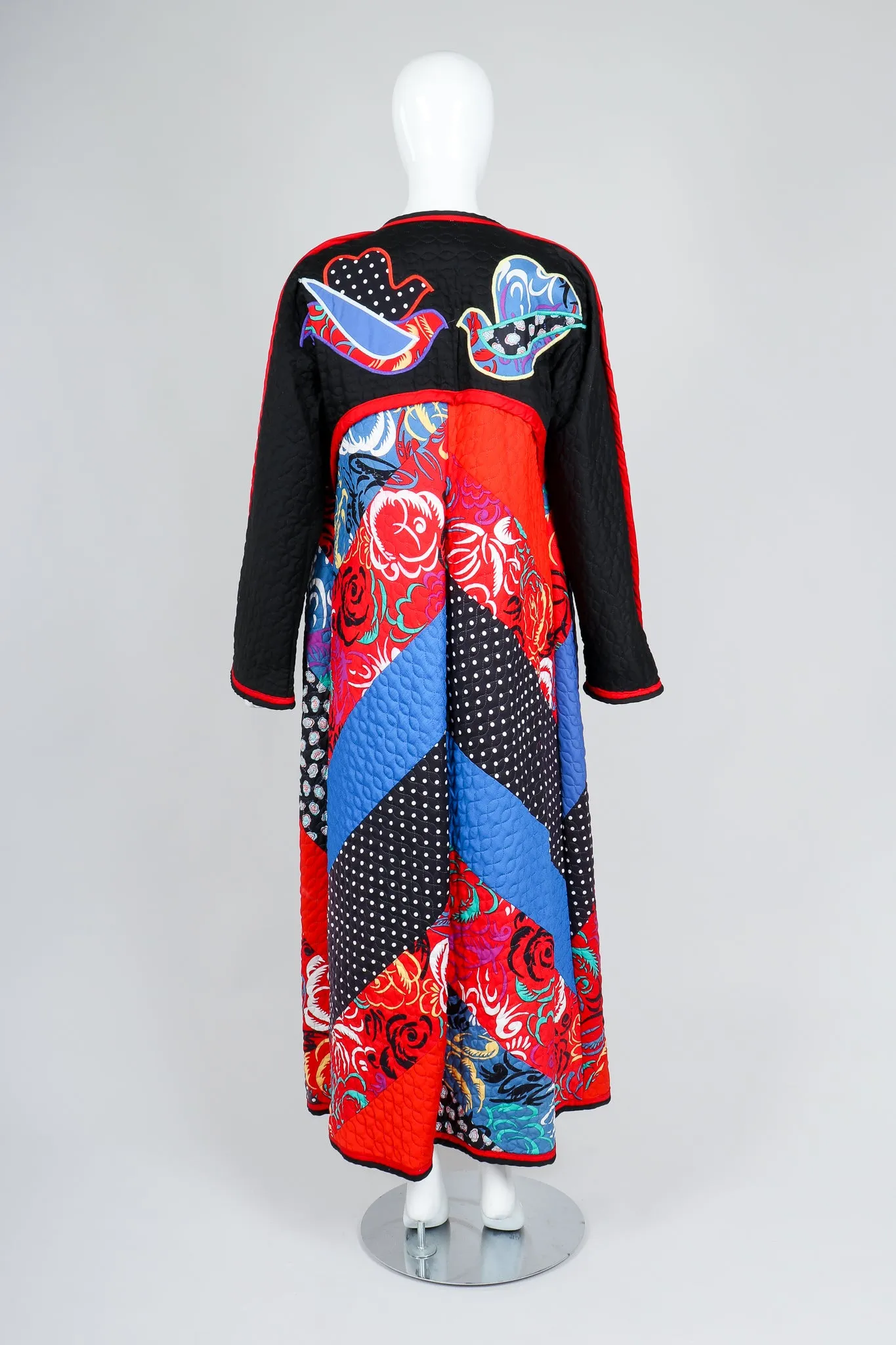 Quilted Folk Patchwork Duster