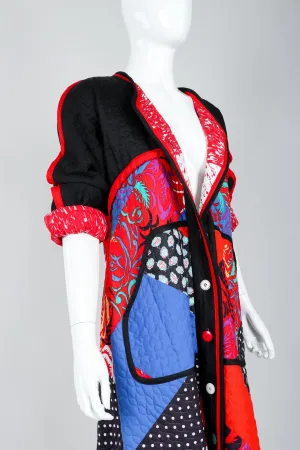 Quilted Folk Patchwork Duster