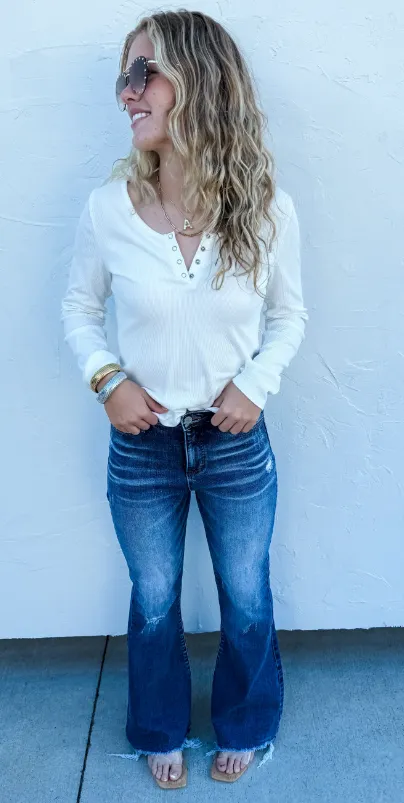 Rebel Tummy Control Flare Jeans