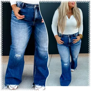 Rebel Tummy Control Flare Jeans