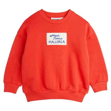 Red Mallorca Patch Jumper