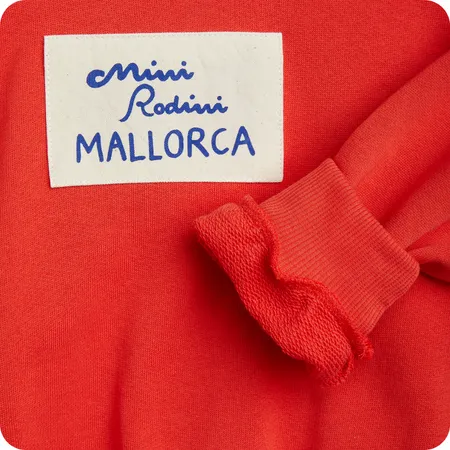 Red Mallorca Patch Jumper