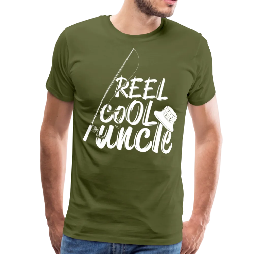 Reel Cool Uncle Men's Premium T-Shirt (KS1007)
