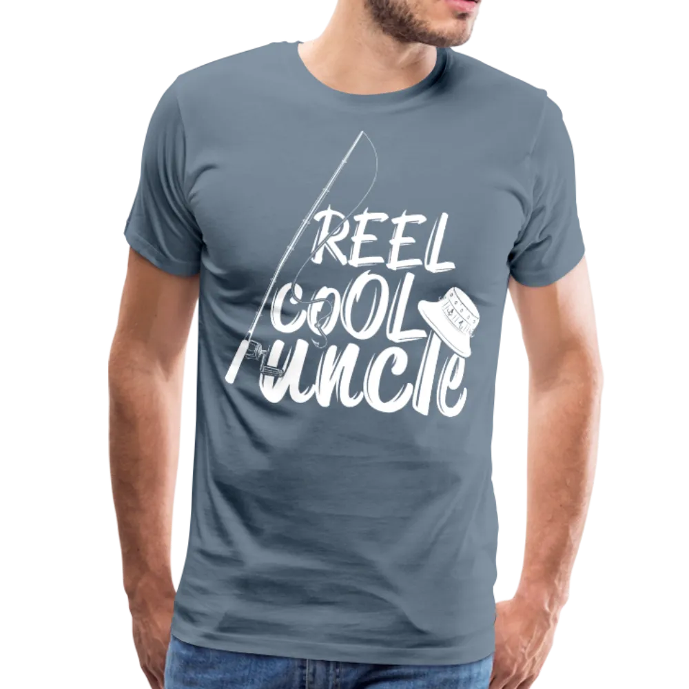 Reel Cool Uncle Men's Premium T-Shirt (KS1007)