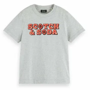 Regular-Fit Artwork T-Shirt - Grey Melange