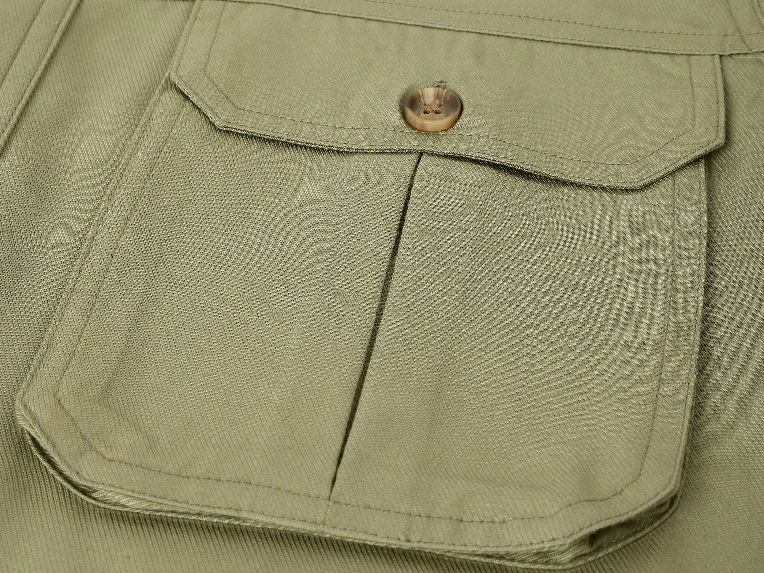 Regular Fit Spread Collar Solid Shacket