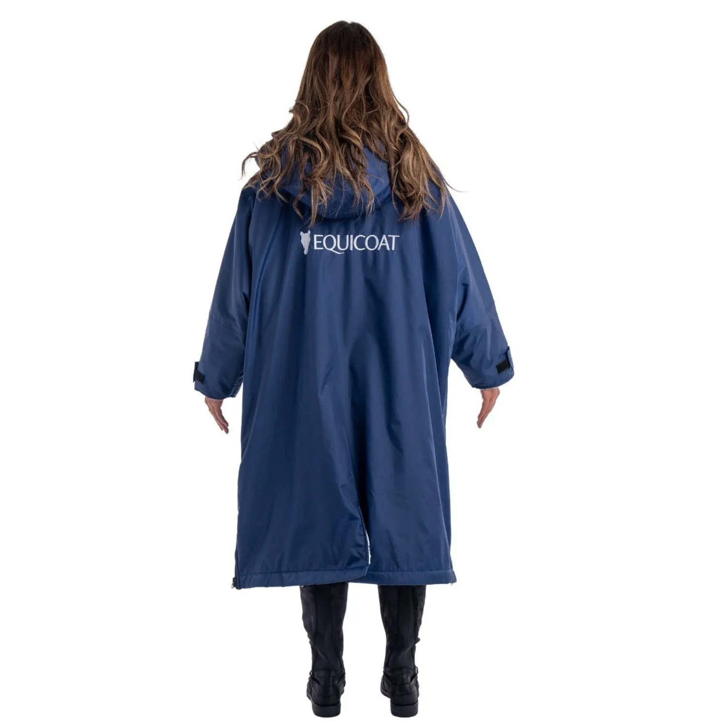 Reincoat Adults Navy Waterproof Dry Robe