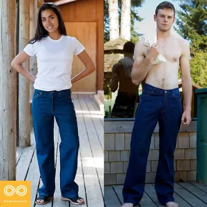 Relaxed Fit Organic Cotton Jeans (Unisex) (Closeout - Final Sale)