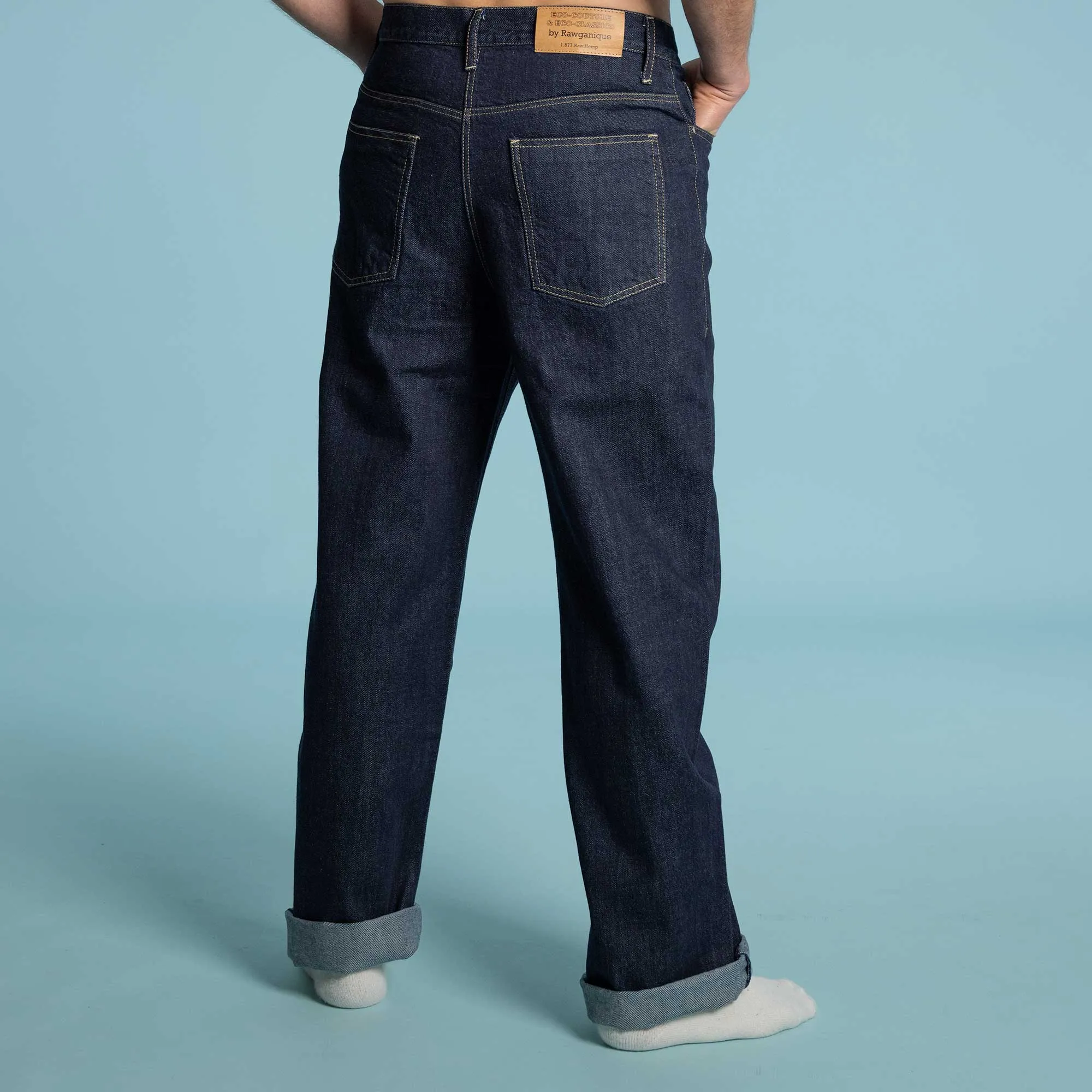 Relaxed Fit Organic Cotton Jeans (Unisex) (Closeout - Final Sale)